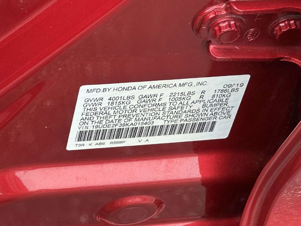 2019 Acura ILX Base
