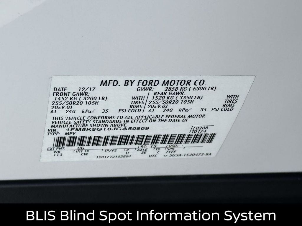 2018 Ford Explorer Sport