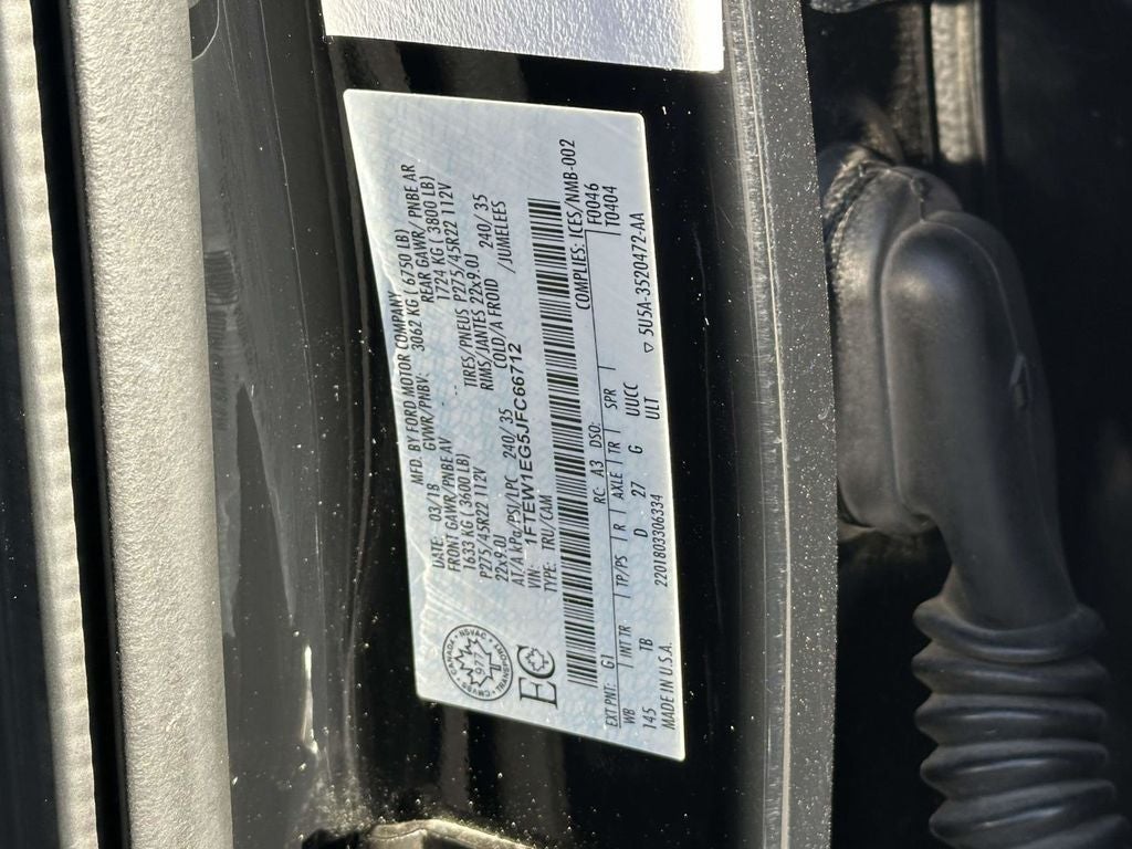 2018 Ford F-150 Limited