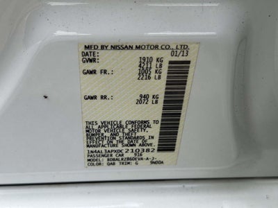 2013 Nissan Altima 2.5 S