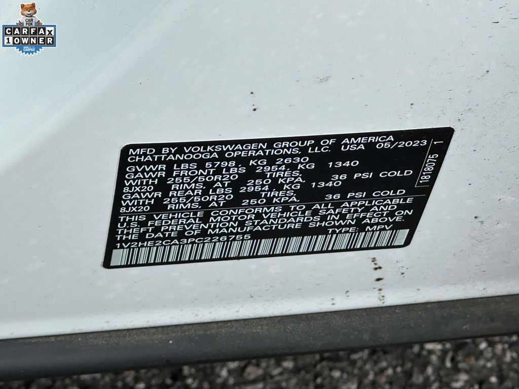 2023 Volkswagen Atlas Cross Sport 3.6L V6 SE w/Technology