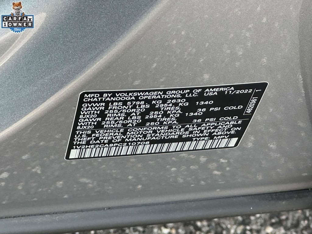 2023 Volkswagen Atlas Cross Sport 3.6L V6 SE w/Technology