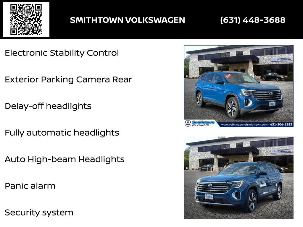 2025 Volkswagen Atlas 2.0T SE w/Technology