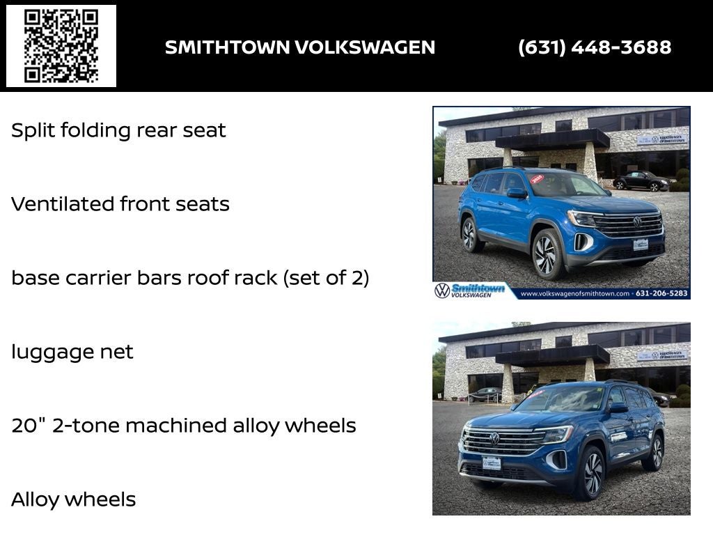 2025 Volkswagen Atlas 2.0T SE w/Technology