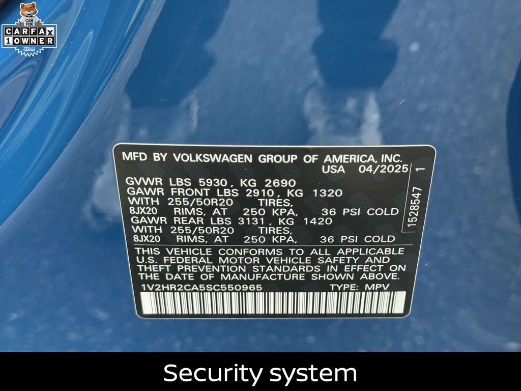 2025 Volkswagen Atlas 2.0T SE w/Technology