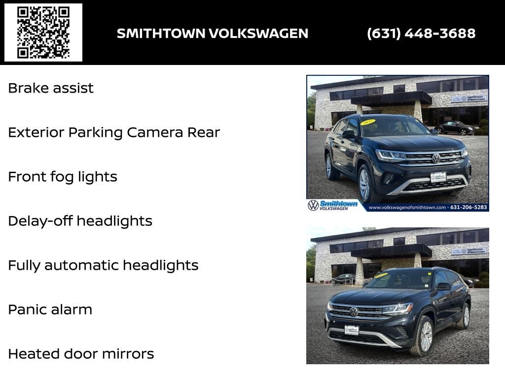 2022 Volkswagen Atlas Cross Sport 3.6L V6 SE w/Technology