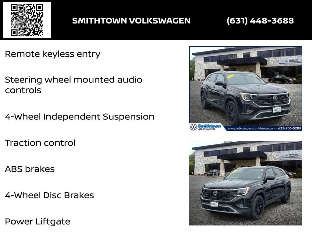 2024 Volkswagen Atlas Cross Sport 2.0T SE w/Technology