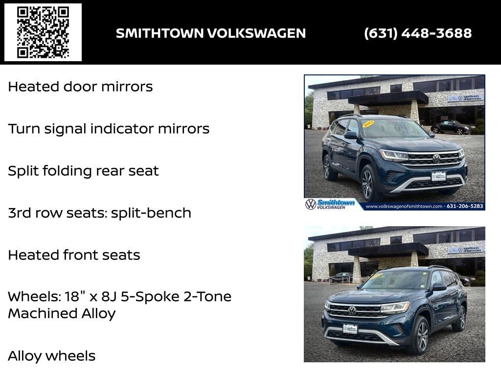 2023 Volkswagen Atlas 2.0T SE
