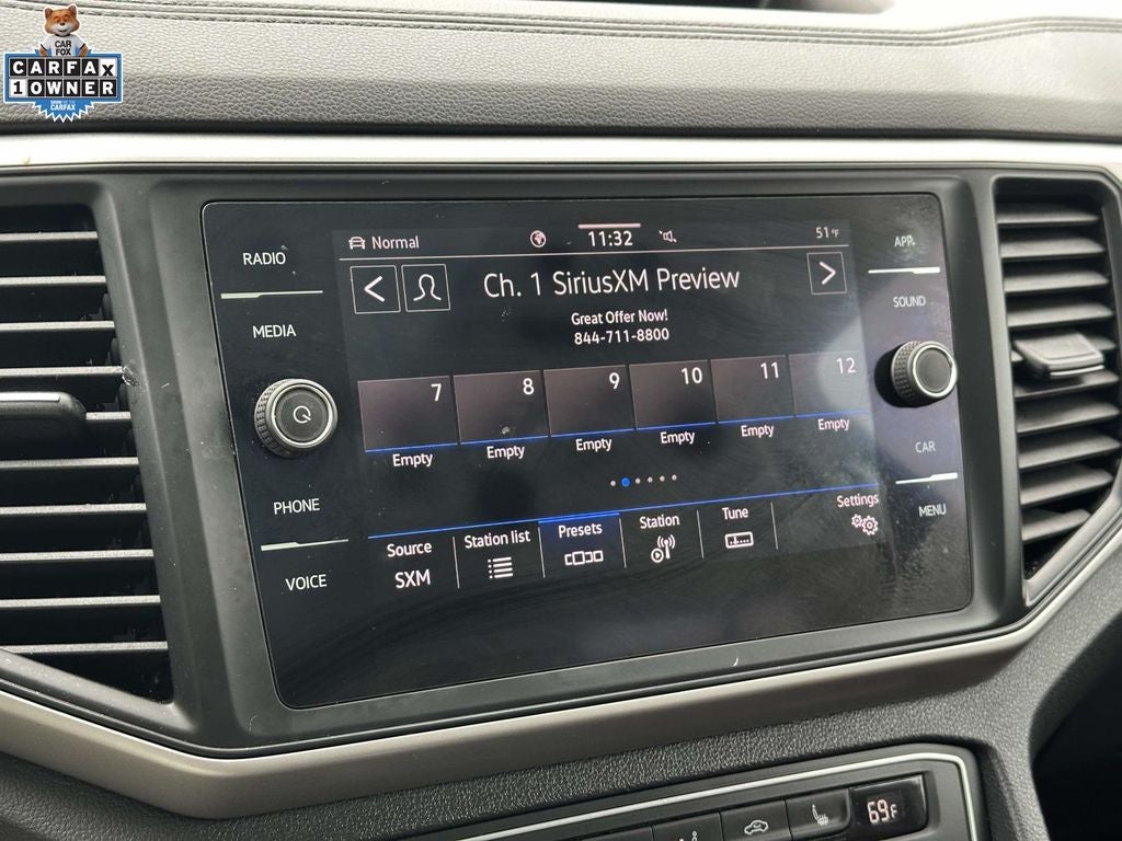 2021 Volkswagen Atlas 3.6L V6 SE w/Technology R-Line