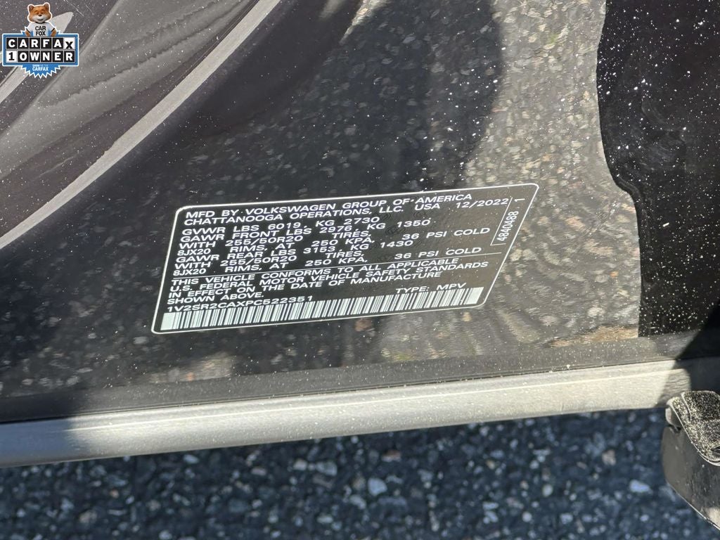 2023 Volkswagen Atlas 3.6L V6 SEL R-Line