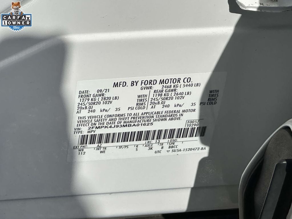 2021 Ford Edge ST Line