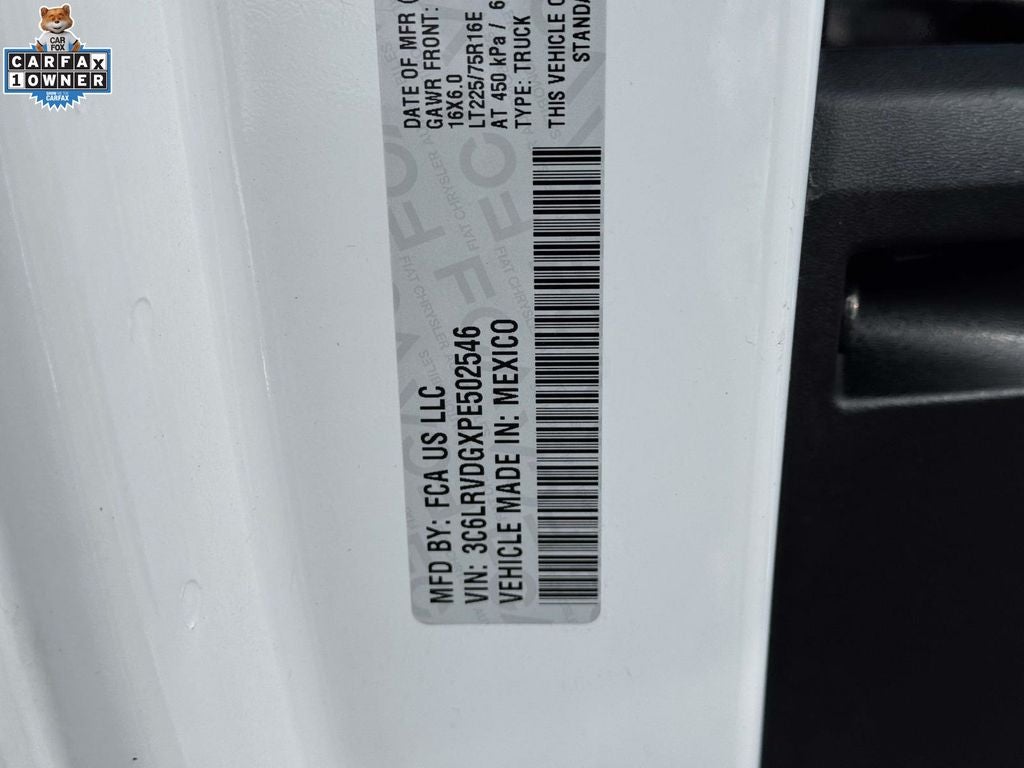 2023 RAM ProMaster 2500 High Roof 159 WB