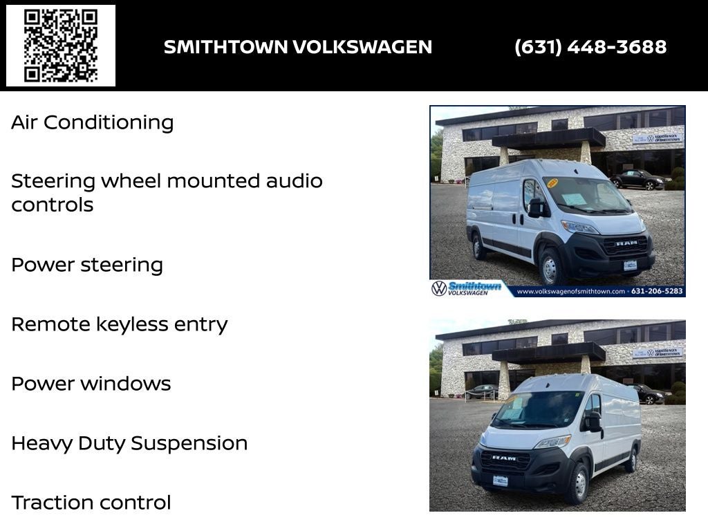 2023 RAM ProMaster 2500 High Roof 159 WB