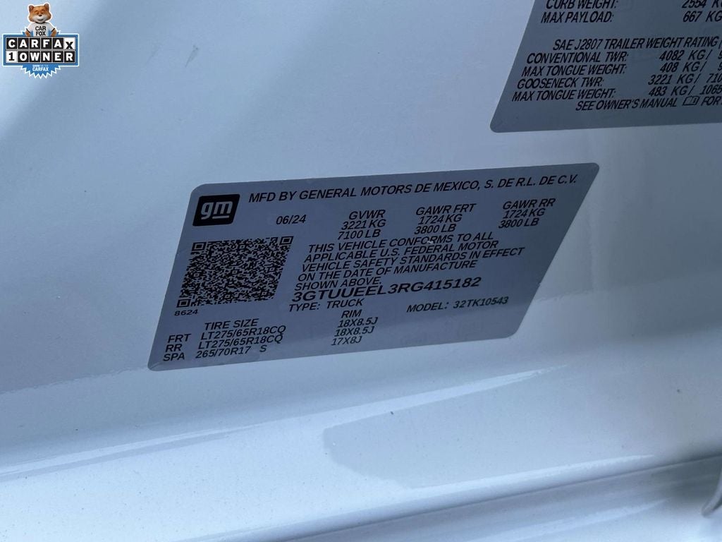 2024 GMC Sierra 1500 AT4