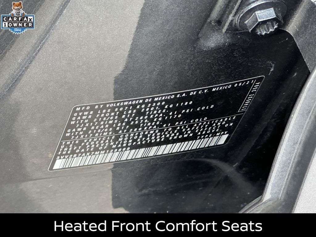 2021 Volkswagen Tiguan 2.0T SE