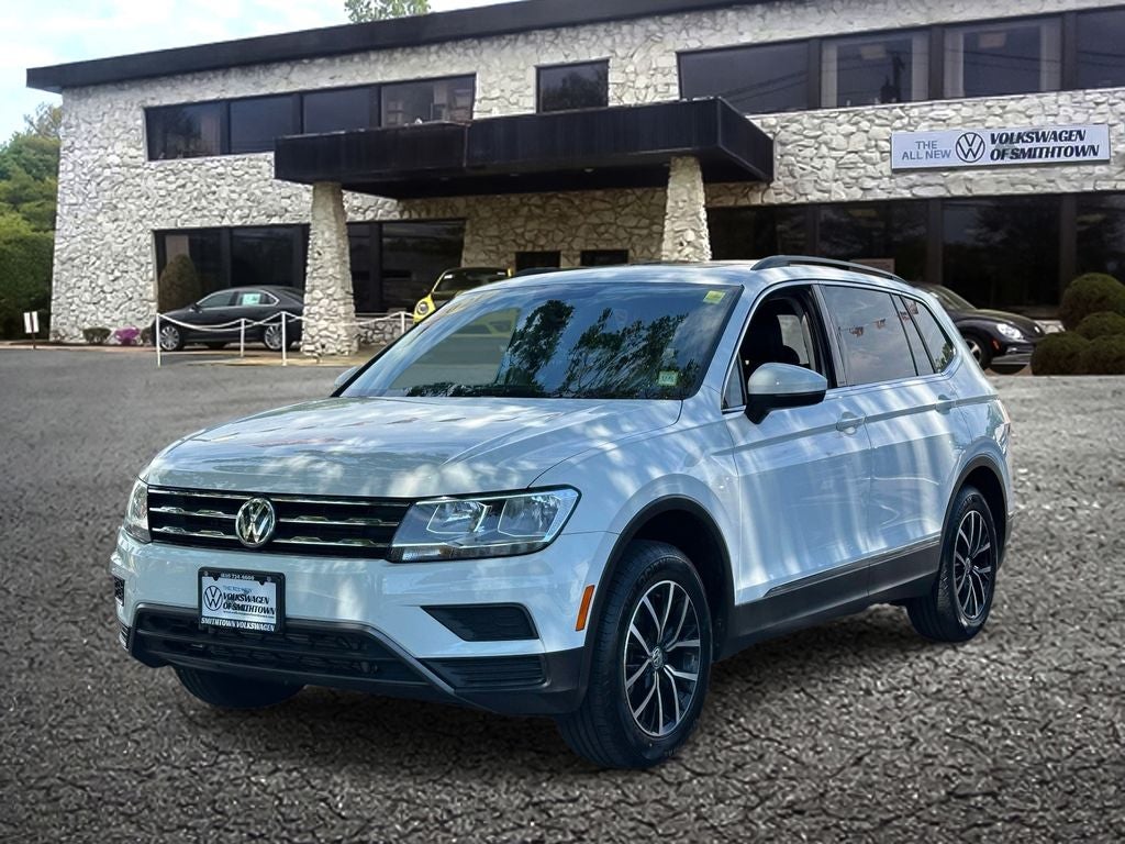 Used 2021 Volkswagen Tiguan SE with VIN 3VV2B7AX8MM127364 for sale in Saint James, NY