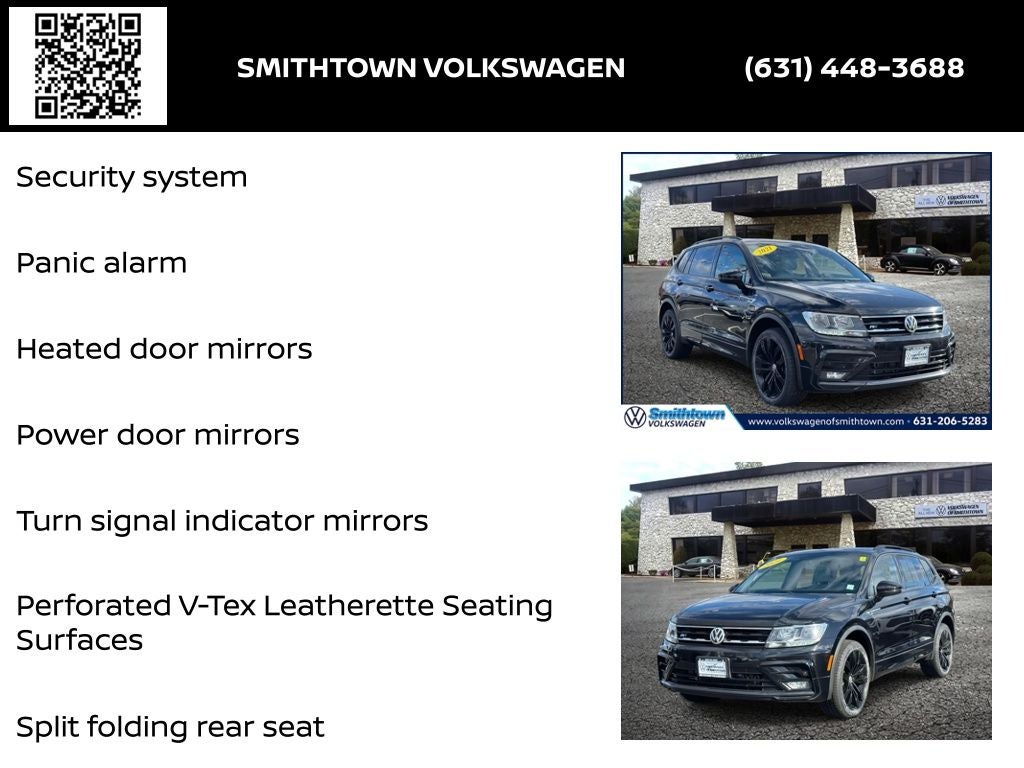 2021 Volkswagen Tiguan 2.0T SE R-Line Black