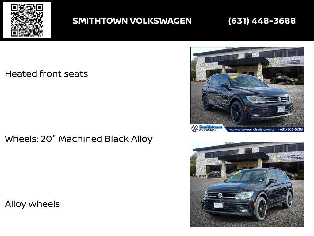 2021 Volkswagen Tiguan 2.0T SE R-Line Black