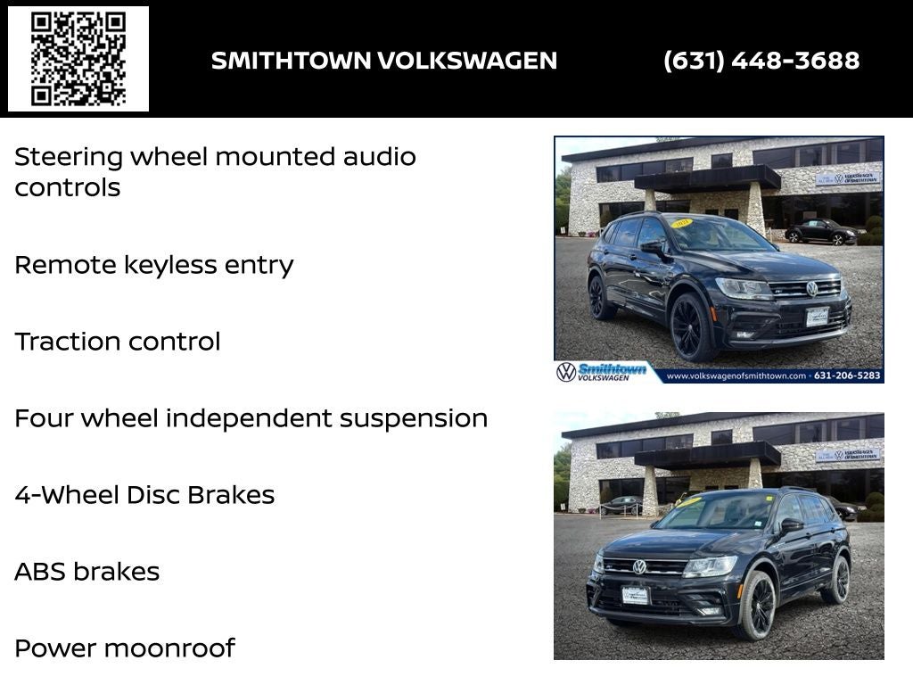 2021 Volkswagen Tiguan 2.0T SE R-Line Black
