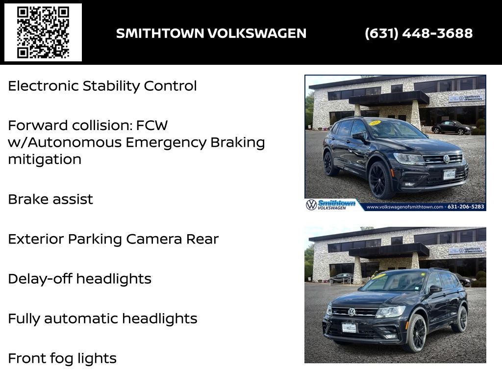 2021 Volkswagen Tiguan 2.0T SE R-Line Black