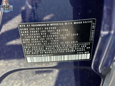 2023 Volkswagen Tiguan 2.0T SE