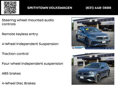 2022 Volkswagen Tiguan 2.0T SE R-Line Black