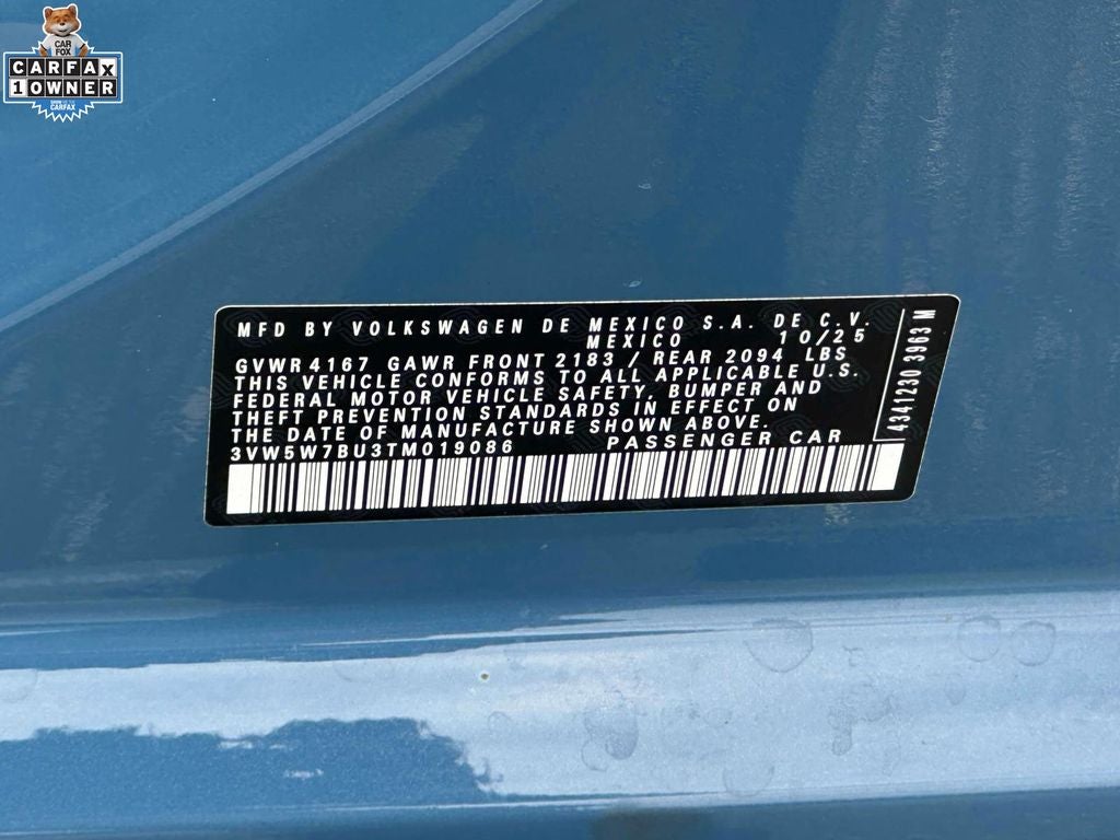 2026 Volkswagen Jetta 1.5T S