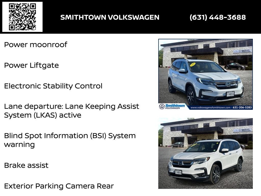 2020 Honda Pilot Touring 7 Passenger