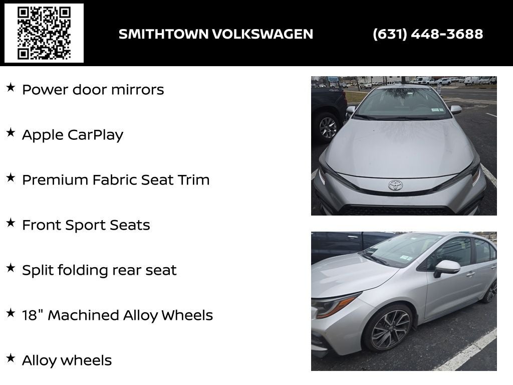 2020 Toyota Corolla SE Nightshade