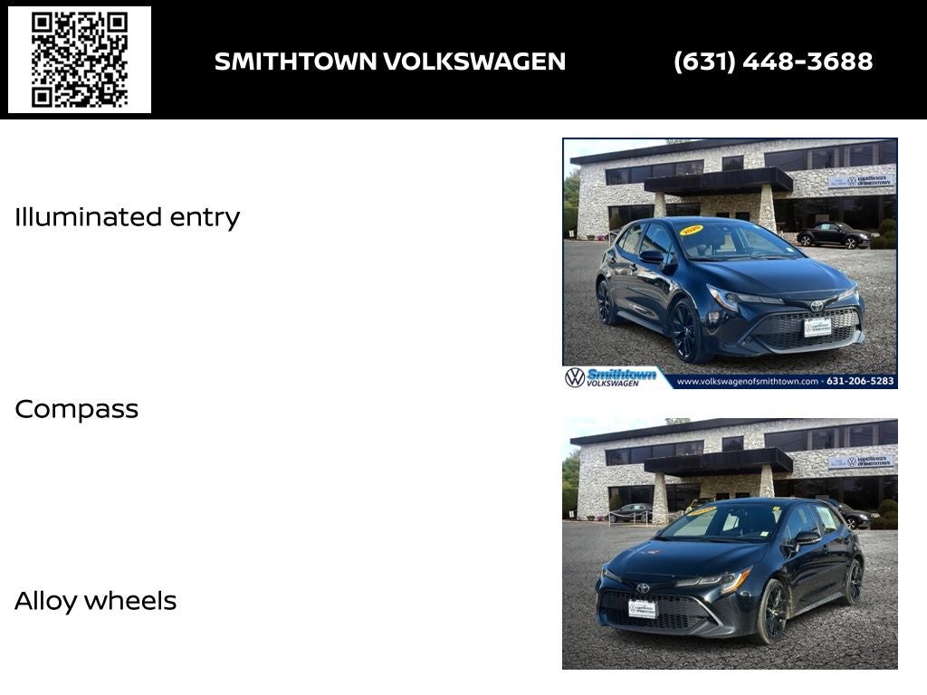 2020 Toyota Corolla Hatchback SE Nightshade Edition