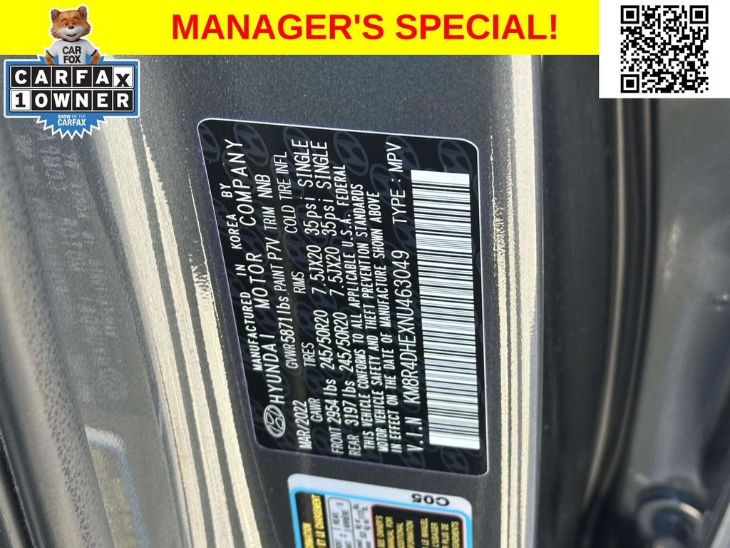 2022 Hyundai Palisade SEL