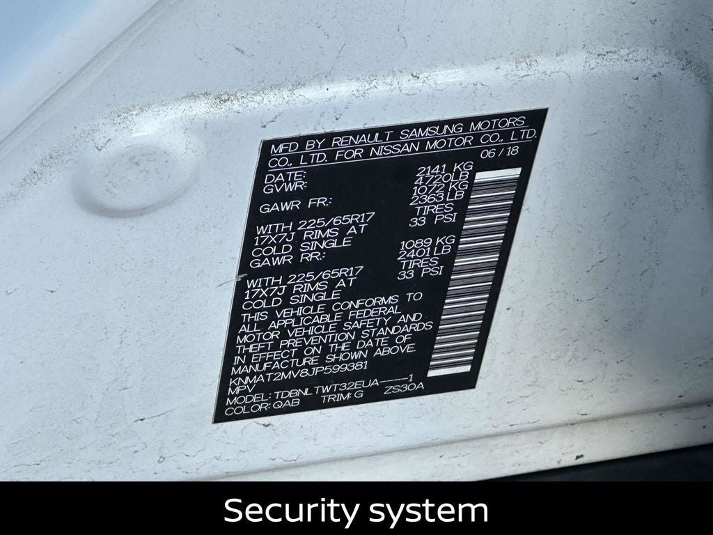 2018 Nissan Rogue SV