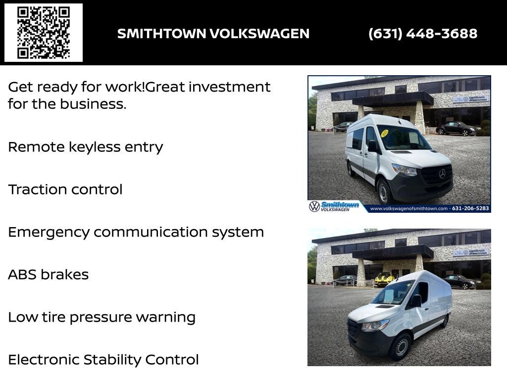 2025 Mercedes-Benz Sprinter 2500 Cargo 144 WB