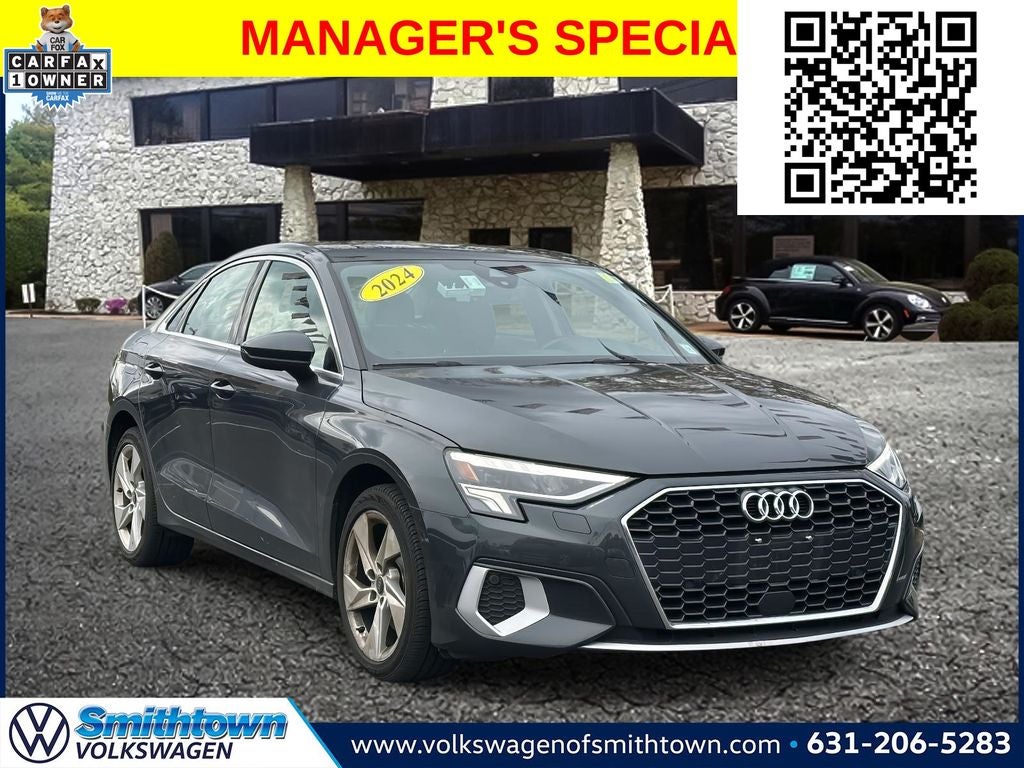 2024 Audi A3 40 Premium FrontTrak