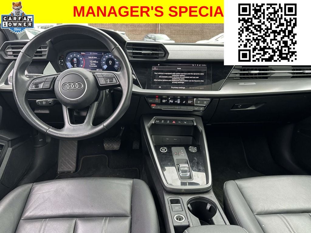 2024 Audi A3 40 Premium FrontTrak