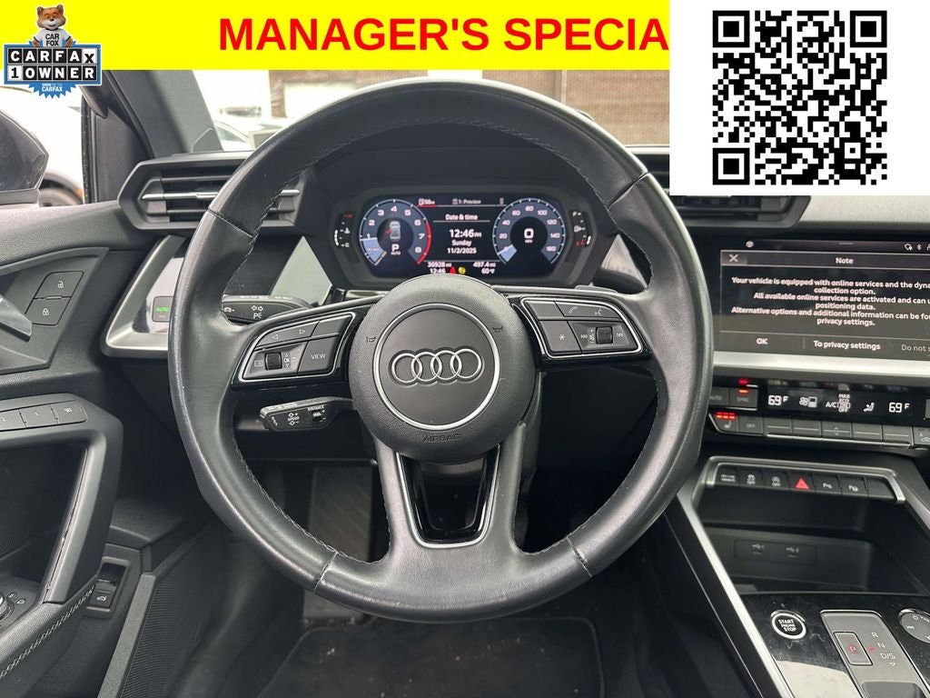 2024 Audi A3 40 Premium FrontTrak