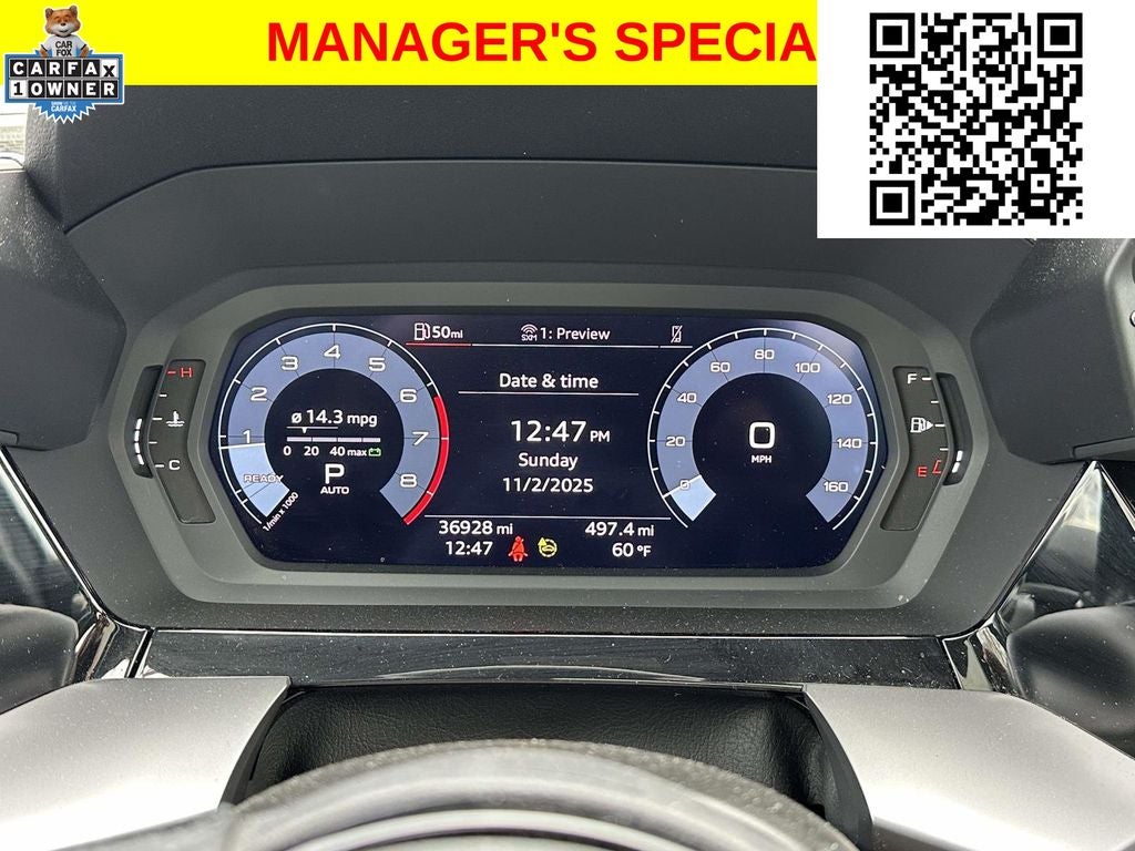 2024 Audi A3 40 Premium FrontTrak