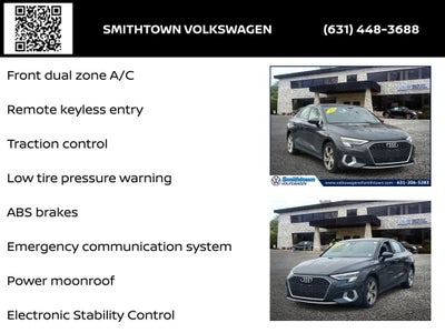 2024 Audi A3 40 Premium FrontTrak