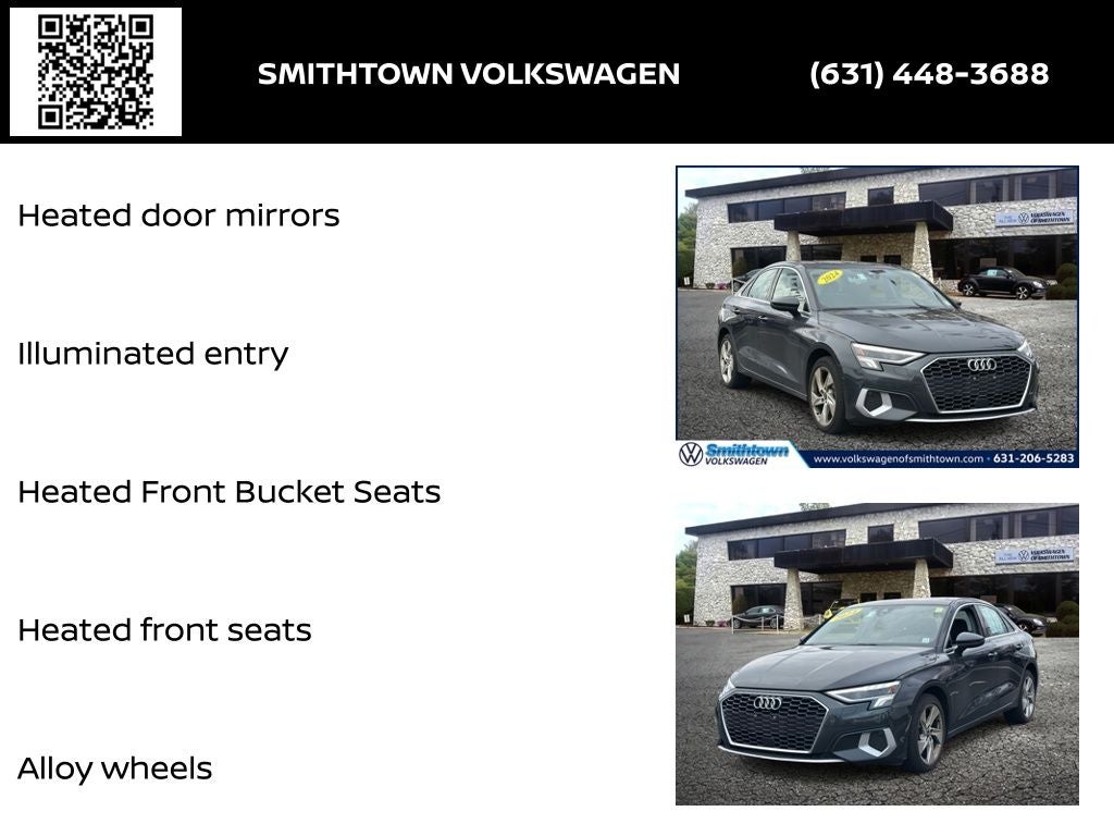 2024 Audi A3 40 Premium FrontTrak