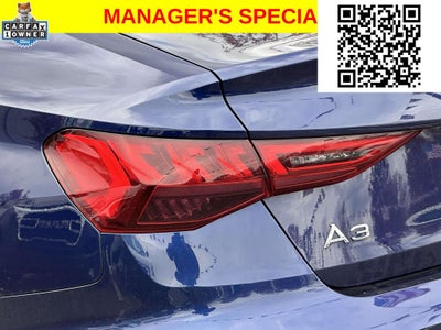 2024 Audi A3 40 Premium FrontTrak