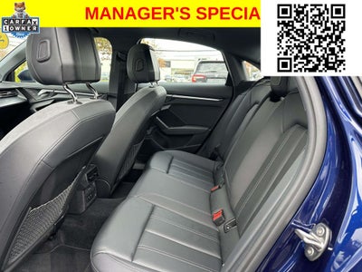 2024 Audi A3 40 Premium FrontTrak
