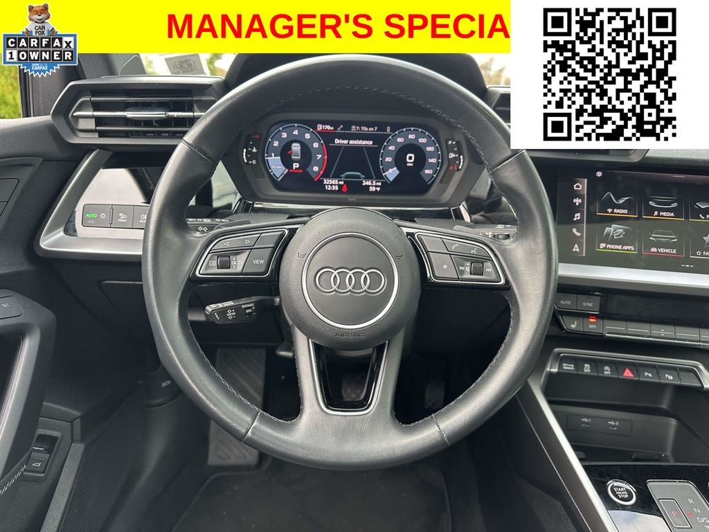 2024 Audi A3 40 Premium FrontTrak