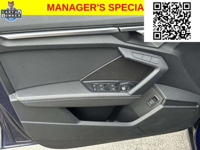 2024 Audi A3 40 Premium FrontTrak