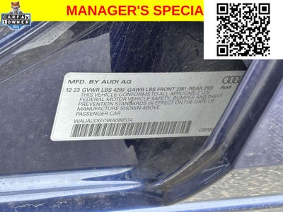 2024 Audi A3 40 Premium FrontTrak