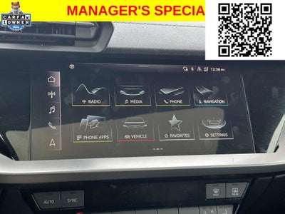 2024 Audi A3 40 Premium FrontTrak