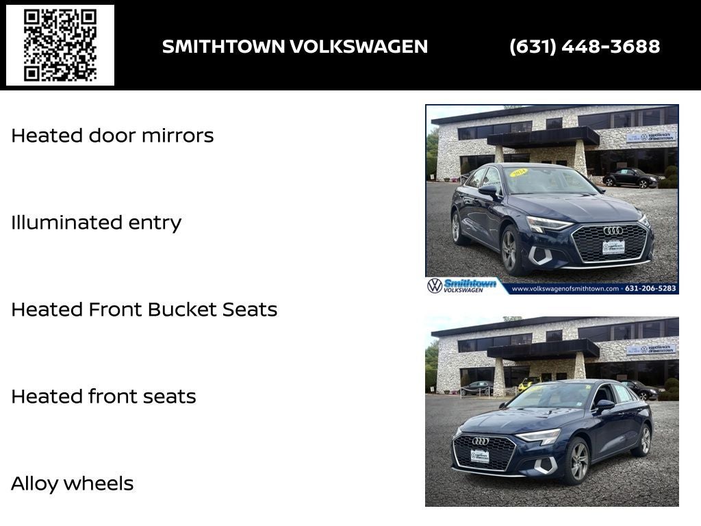 2024 Audi A3 40 Premium FrontTrak