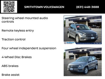 2016 Volkswagen Tiguan S 4Motion