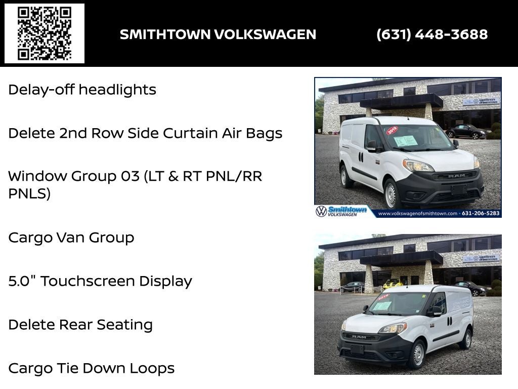 2019 RAM ProMaster City Tradesman